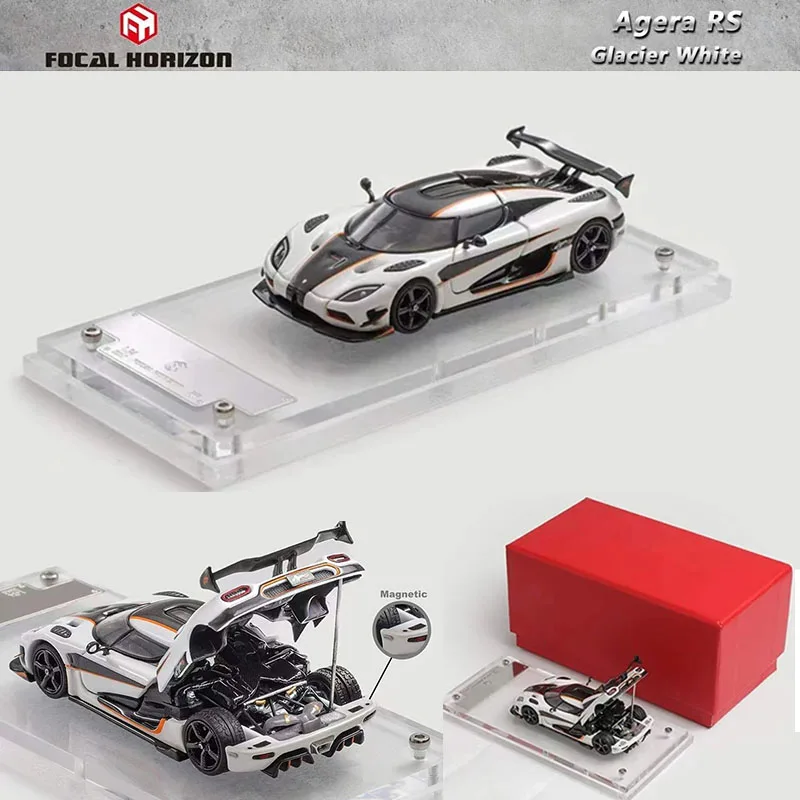 

PreSale FH 1:64 Agera RS Fast Version Diecast Diorama Car Model Collection Miniature Toy Focal Horizon