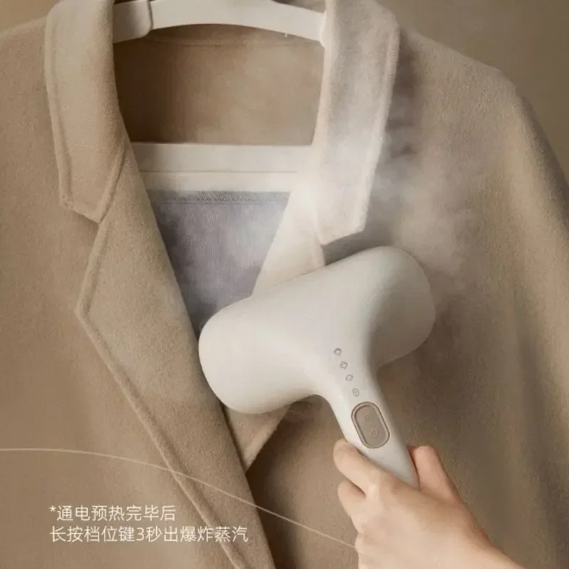 Pressurized Steam Hanging Ironing Machine Household Double Pole Vertical Ironing Machine Handheld Iron