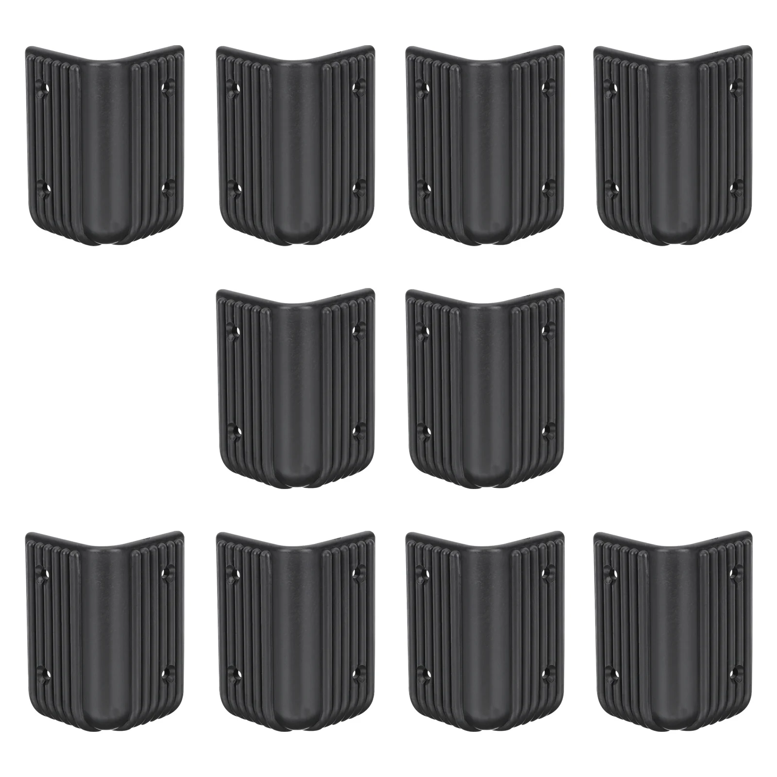 10 قطعة واقي زوايا مكبر الصوت زوايا واقية بلاستيكية مضادة للتصادم لخزائن مكبر الصوت واقيات زوايا الأثاث