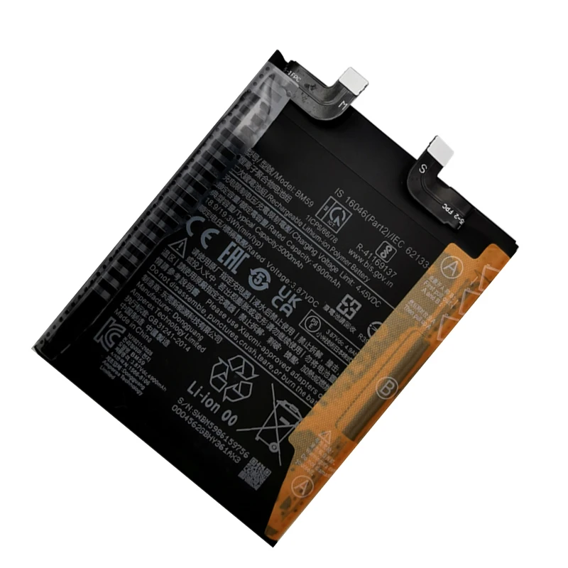 100% Original High Quality Replacement Battery BM59 For Xiaomi mi 11T Rechargeable Phone 6000mAh Batteries Bateria Fast Shipping