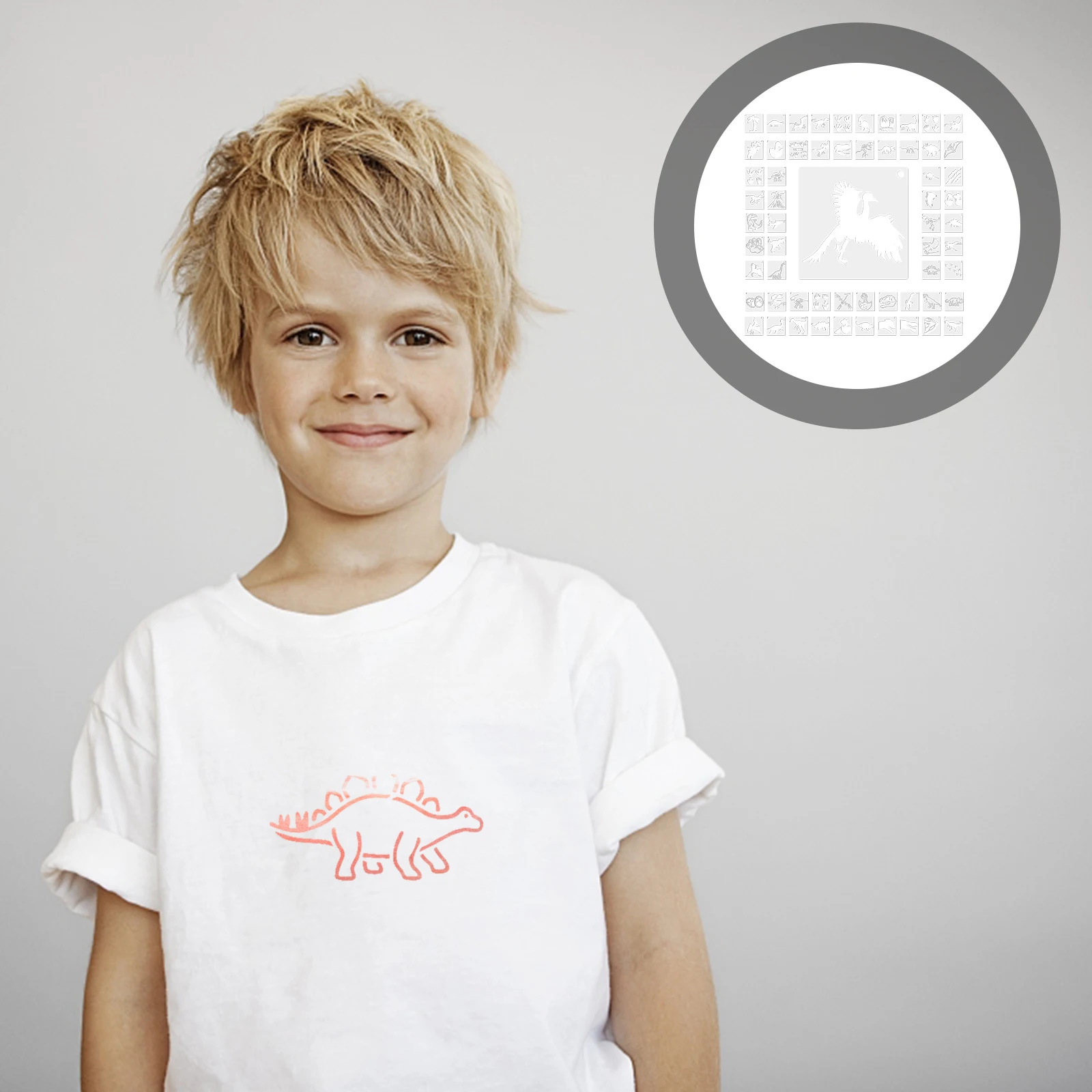 

60pcs Animal Painting Templates Decorative Stencils Diy Spray Painting Reusable Pet Material Safe Durable Household Sign