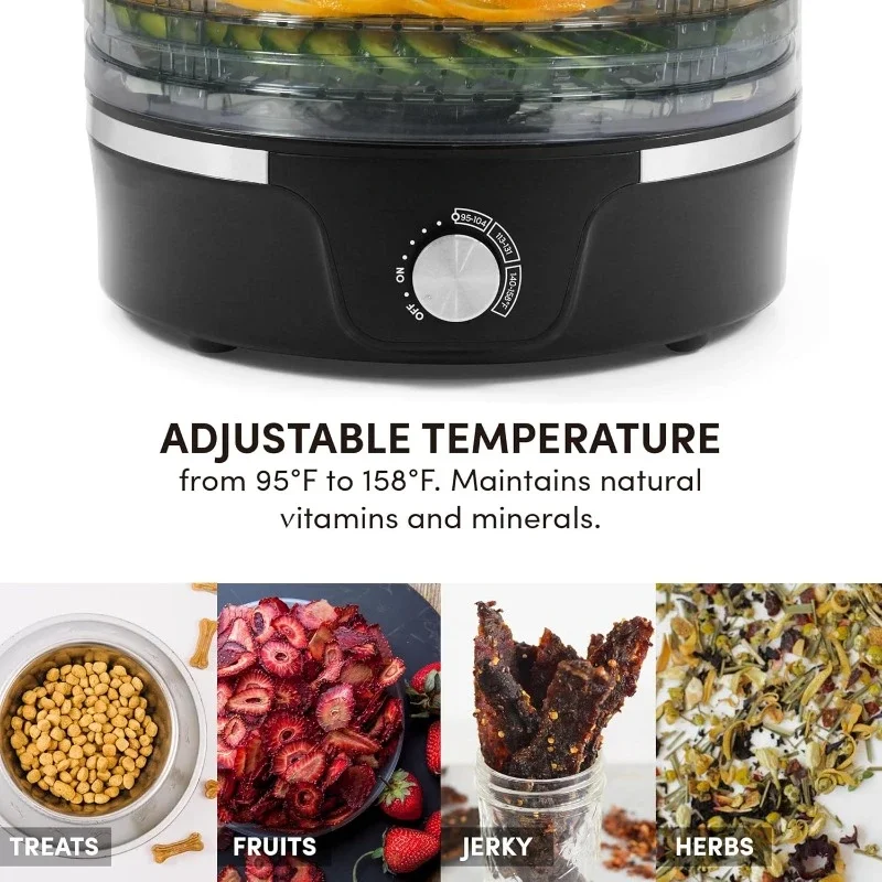 home.Food Dehydrator, 5 BPA-Free 11.4