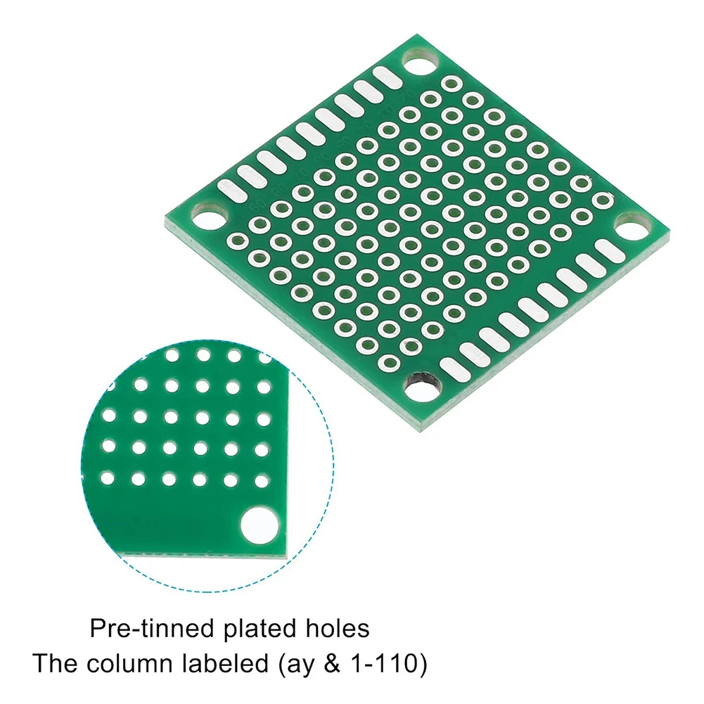 

24 Pcs Green FR4 PCB Board 5x5cm Single Side Prototype-Circuit For DIY Electronics Soldering Experiment Project