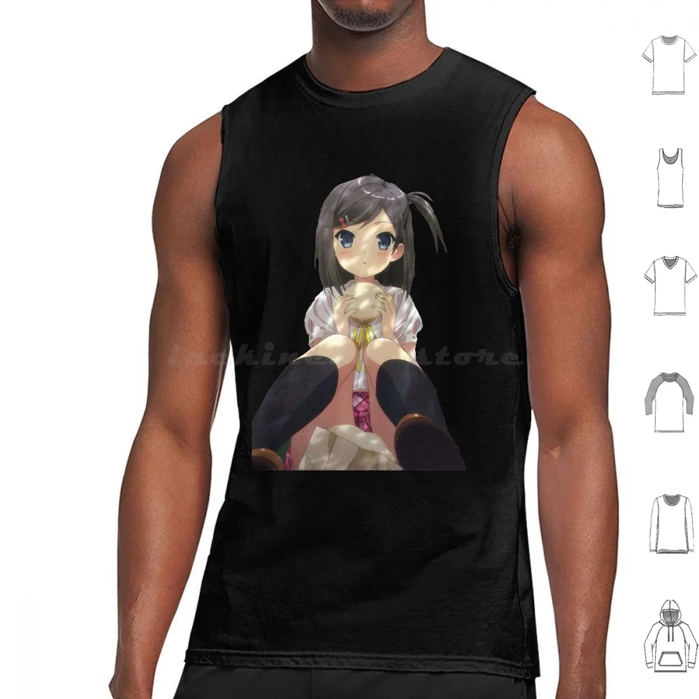 Cute Hentai Girl Tank Tops Print Cotton Hentaii Hentai Girl Hentai Anime Hentai Anime Waifu Weeaboo Anime Ecchi Lewd