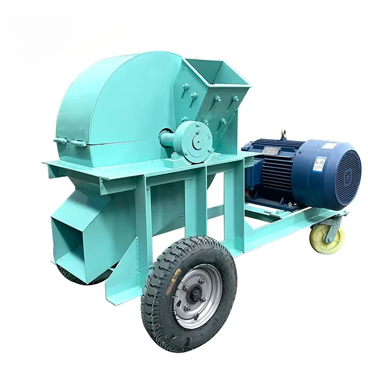 

Small Mobile Wood Chips Machine Dry And Wet Garden Wood Crusher Factory Direct Sales Wood Shredder