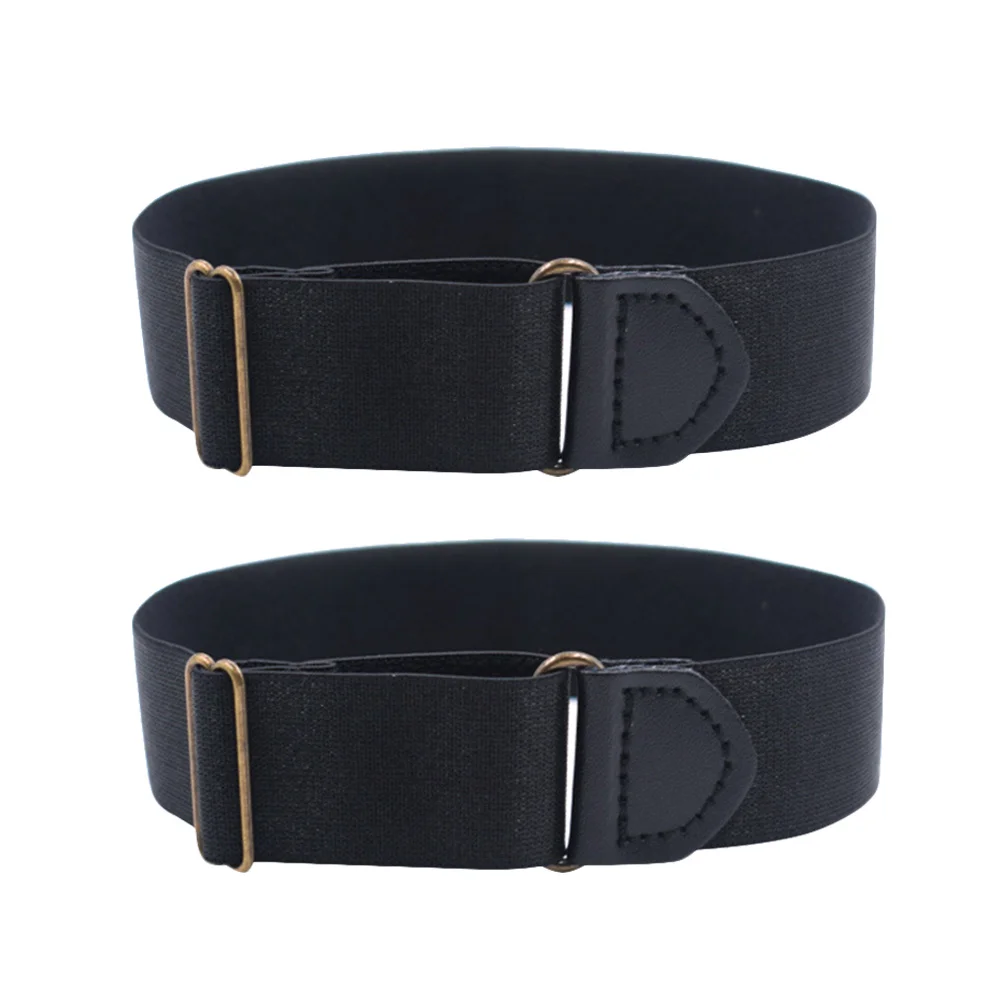 2 Pcs Shirt Lock Chinlon Stay Belt Suspenders for Men Arm Sleeves Bracket Women's