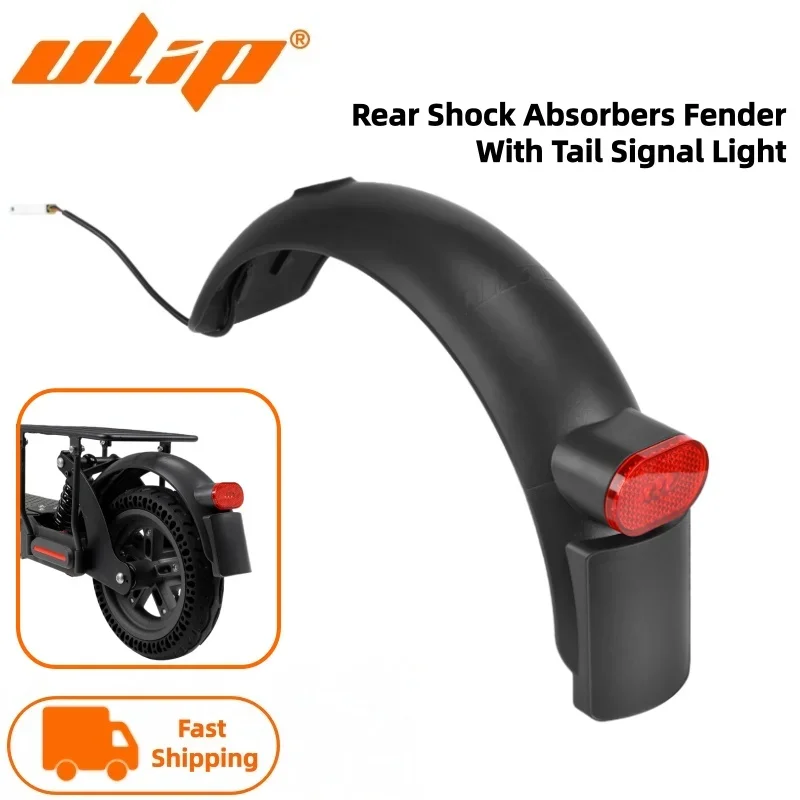 

Ulip Rear Fender Sets with Taillight for Electric Scooter Shock Absorber Mudguard Signal Light Universal Xiaomi and G30 F Series