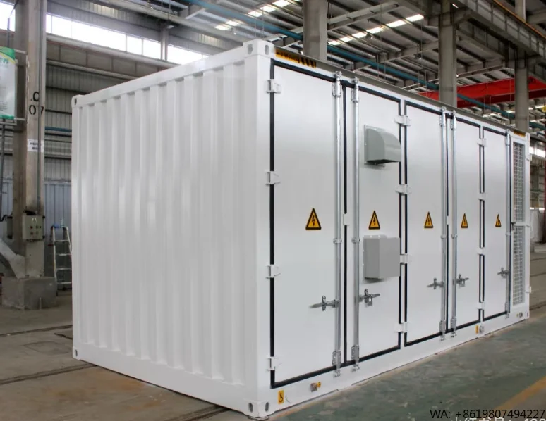 Large Lithium Ion 5MWh Energy Storage Cabinets for Loading and Unloading Bulk Cargo