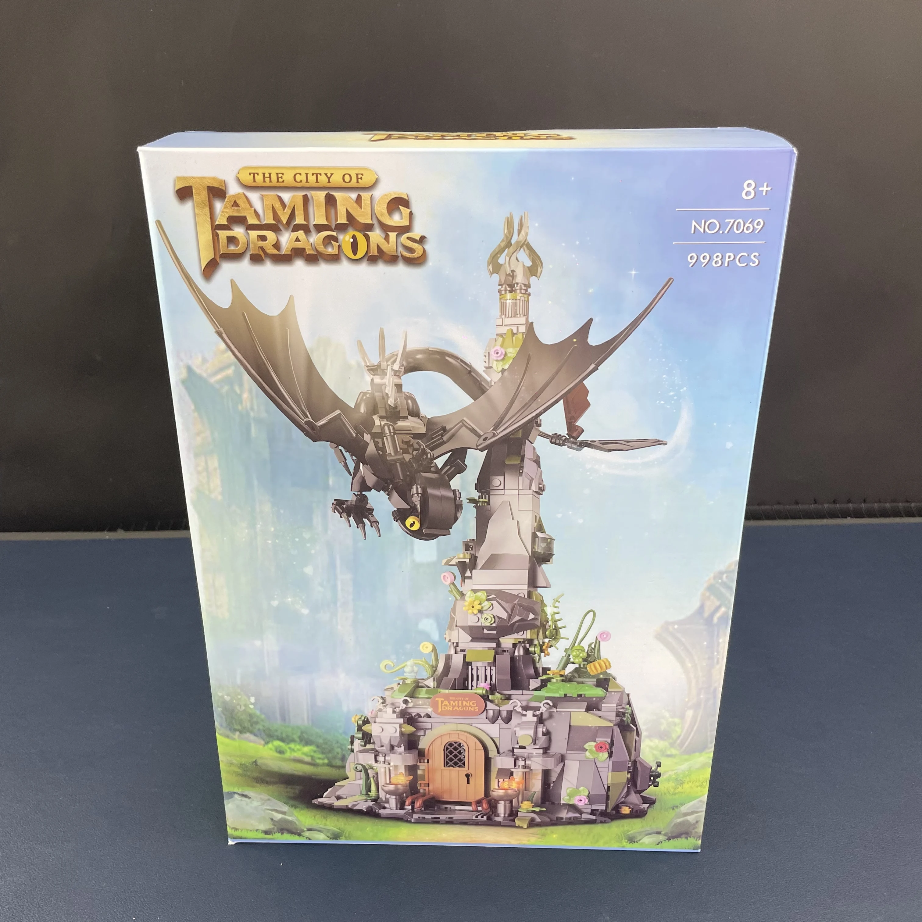 

Deke 7069 Креативный тренировочный замок дракона 998 Grain Boys, коллекция, издание, сборка, строительный блок, орнамент, подарочные игрушки