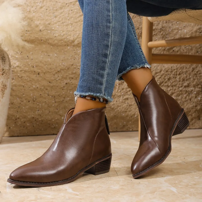 Women Pointy Brown …
