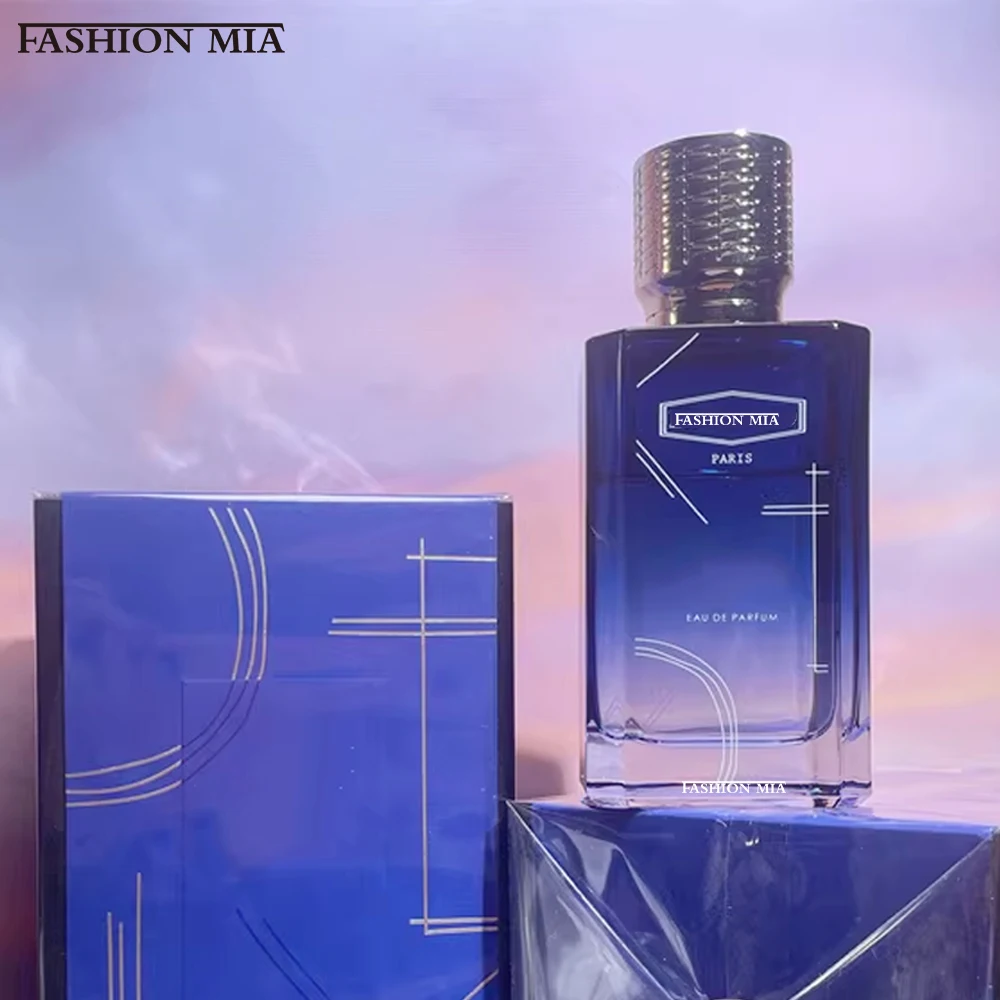 

100 мл люксовый бренд thEnchantment of Blue Защитный цветок талисмана унисекс Длительный аромат древесины с цветочным феромоном Одеколон