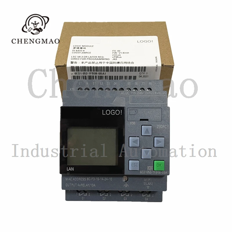 

New Logic Module Controller PLC 6ED1052-1FB08-0BA1 6ED1052-2FB08-0BA1 6ED1052-2CC08-0BA1 6ED1052-2MD08-0BA1 6ED1052-2HB08-0BA1