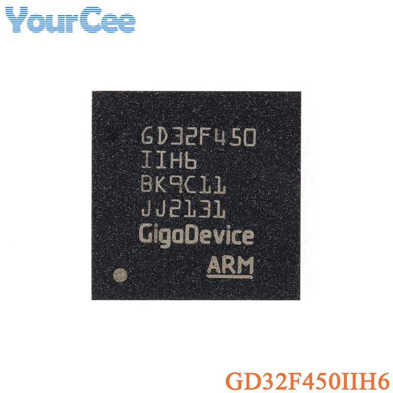 GD32F450 GD32F450IGH6 GD32F450IIH6 GD32F450IKH6 BGA-176 BGA176 32 Bit Microcontroller Chip MCU IC Controller GD32F GD32F450