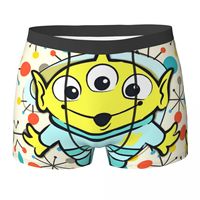 Toy Story Green Alien Underwear Man Panties Design Classic Boxershorts Trenky Boxer Brief Plus Size 2XL