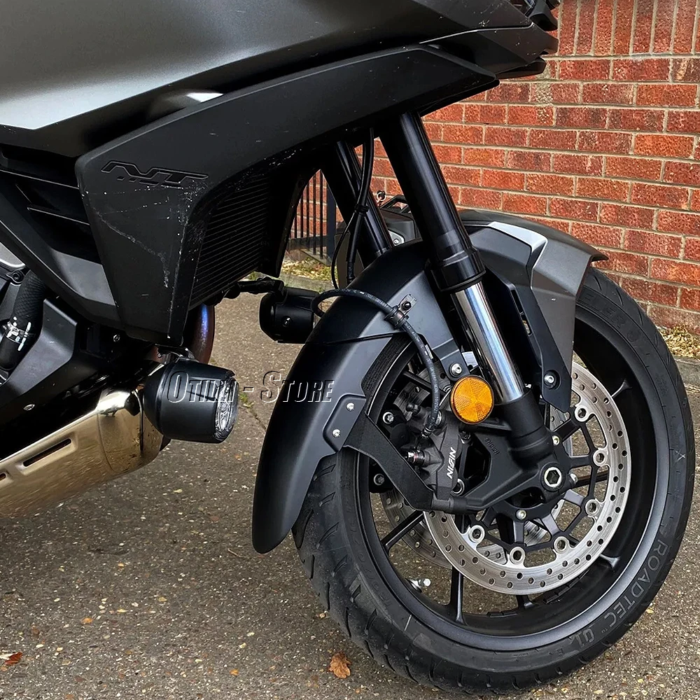 New 2022 2023 2024 Front Fender Mudguard Extender Motorcycle Accessories Black For Honda NT 1100 NT1100 nt1100 - Image 3