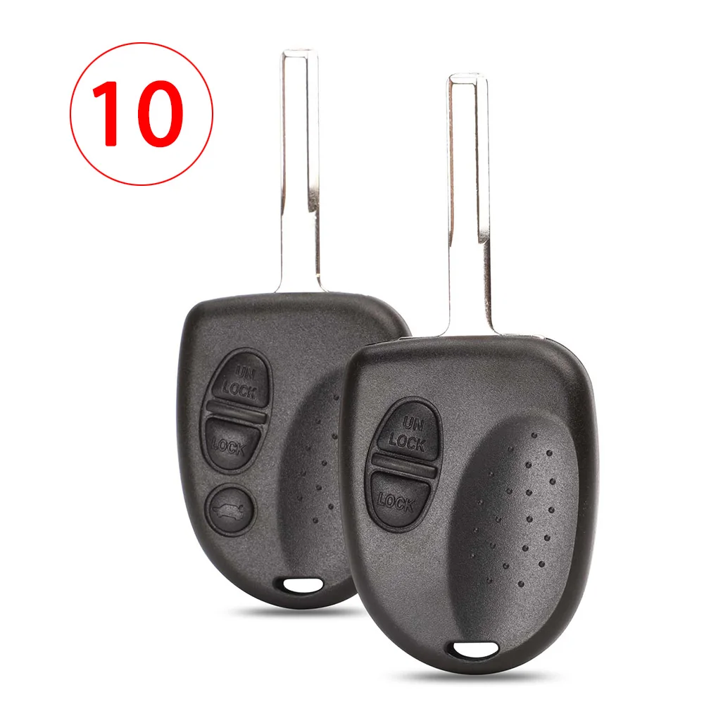 

Jingyuqin 10 шт. 2/3 кнопки чехол для автомобильного ключа для Holden VS VT VX VY VZ WH WK Commodore Chevrolet FOB Замена необрезанного лезвия