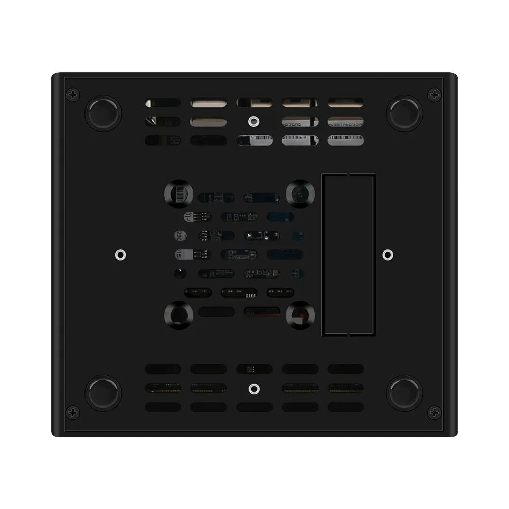 Factory Cheap PC Mini Gaming Computer In-tel Cele-ron J4125 J4105 Quad Core Dual 2 Lan Ethernet 2 USB Ubuntu Win 10 Nuc view 6