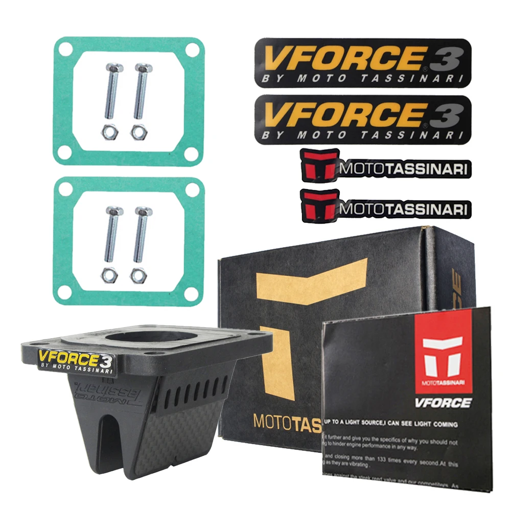 VForce3 reed valve System V382S V382S-A V-Force for Yamaha YZ85/YZ80 RM85L DT100 DT125 DT175 TY175 TY250 AT2 AT3 RD500 RZ500