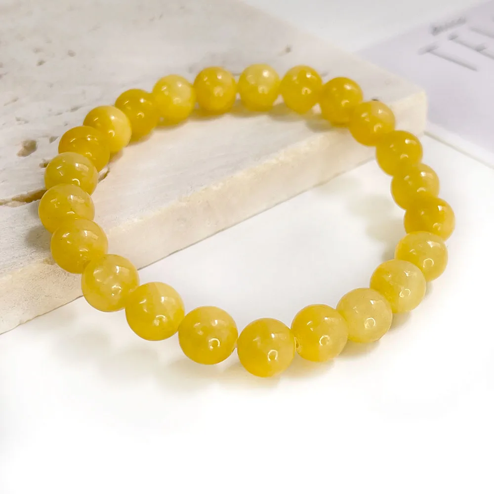 Natuursteen Kralen Armband Voor Vrouwen Mannen Agaat Crystal Kwarts Aquamarines Jades Sieraden Agaten Elastische Armband Armbanden 6 8Mm - afbeelding 1