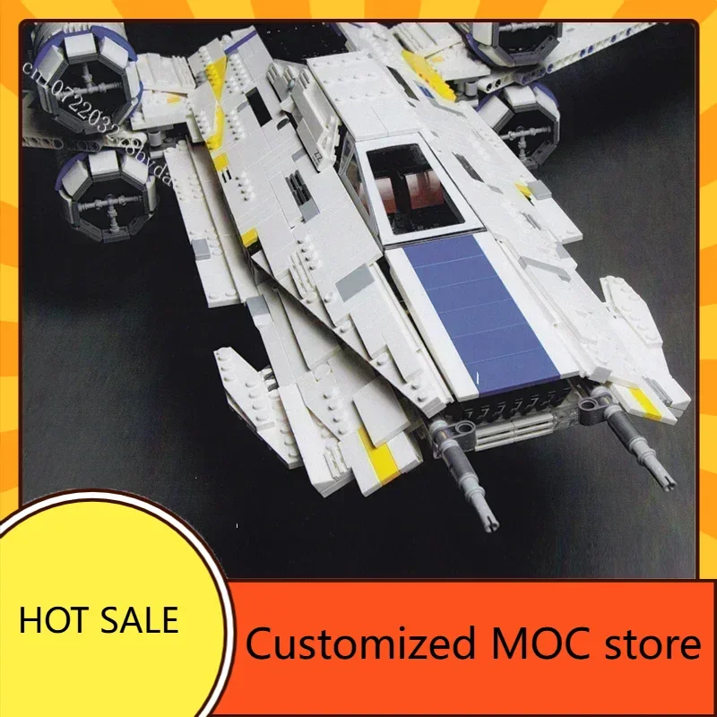 3308PCS Hot Selling U-WING UT Space War Militaire MOC Battle Holiday Verjaardag DIYAssembly SpaceShip CityArchitecture Gift Kid Age