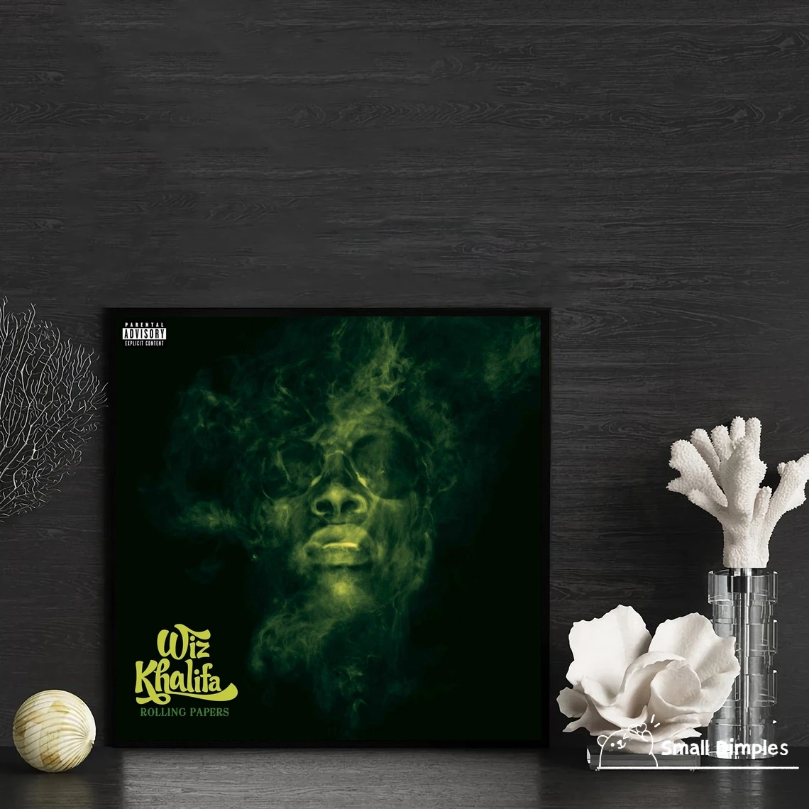 Wiz Khalifa Rolling Papers Music Album Poster Canvas Art Print Home Decoration Wall Painting (No Frame)