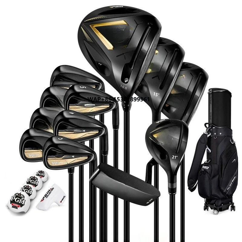 

PGM MTG056 NSR 5 Right Handed High-end Advanced Men Golf Clubs Complete Set with Travel Golf Bag
