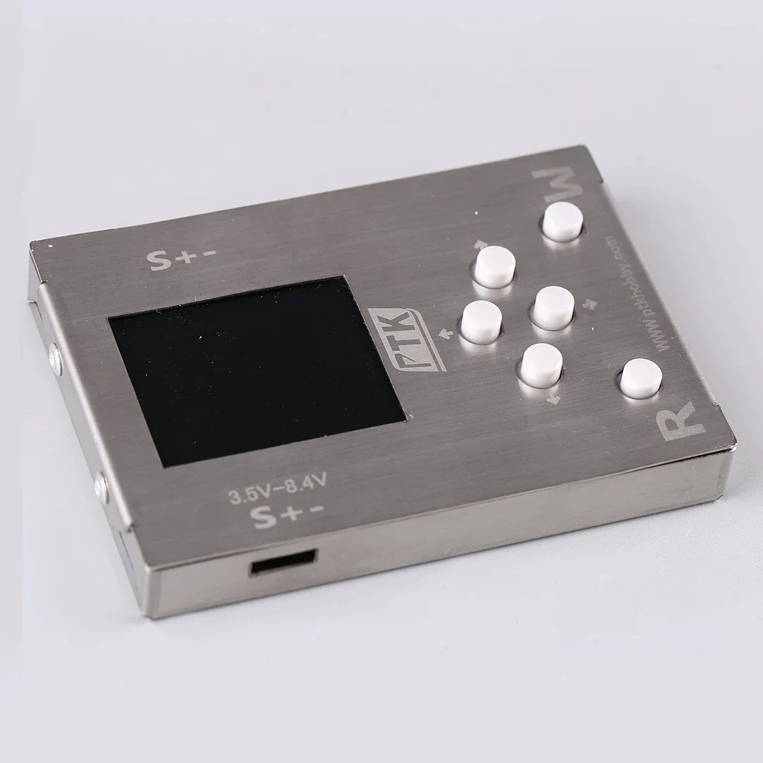 PTK Servo Programmer Card Parameter Setting Box Mobile Programming Card No Driver Needed 3.5V-8.4V For RC Servo