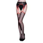 polka dot oil glossy pantyhose