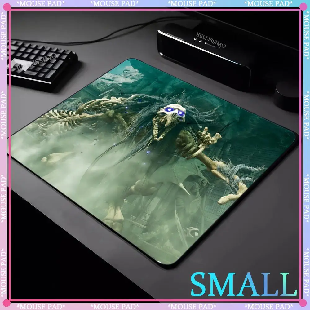 E-sports animation T_Throne and L_Liberty high quality mousepad lock edge rubber keyboard pad small desktop mat game accessories