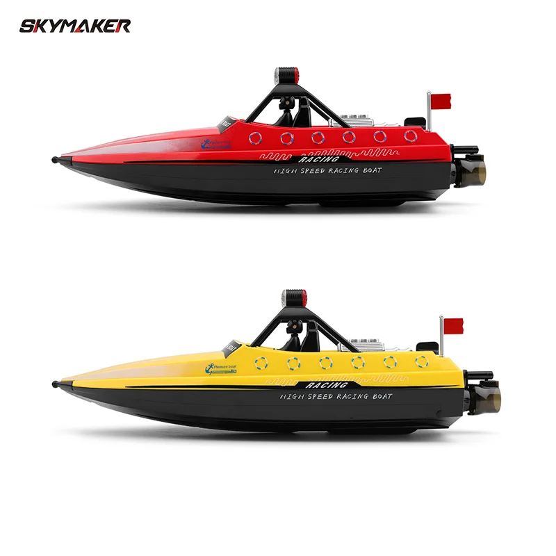 Wltoys Boat WL917 Mini RC Jet Boat with Remote Control Water Jet Thruster 2.4G Electric  High Speed Racing Boat Toy for Children