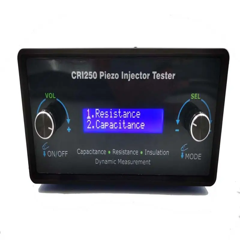 

The Cri250 Piezoelectric Injector Comprehensive Tester Can Measure The Resistance, Capacitance, And Dynamic Stroke Drive Of The