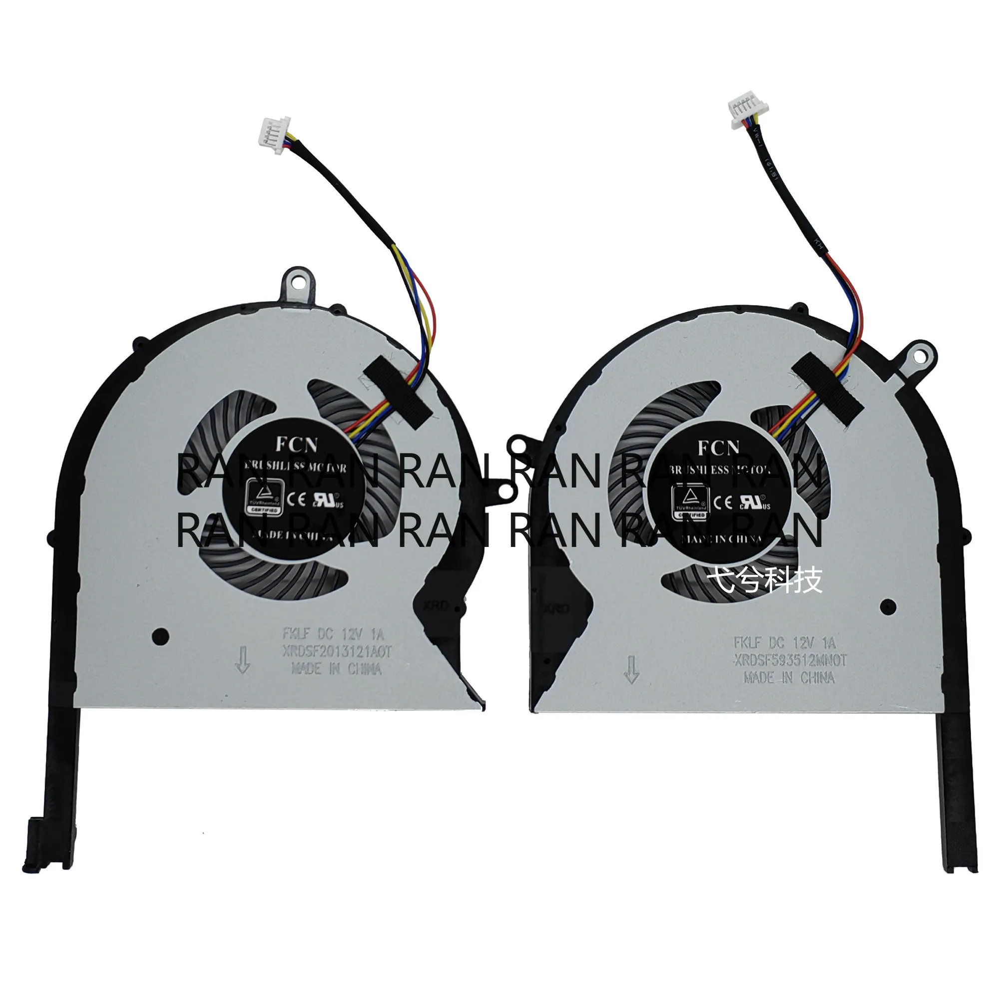 

Новый вентилятор охлаждения процессора и графического процессора для Asus ROG Strix GL503GE GL503GE-RS71 GL503GE-ES73 GL503GE-US72 PX703GE GL703GE DC12V 1A ВЕНТИЛЯТОР