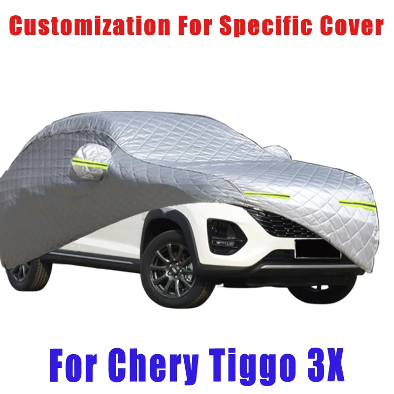 For Chery Tiggo 3X Hail prevention cover auto rain protection, scratch protection, paint peeling protection, car Snow prevention