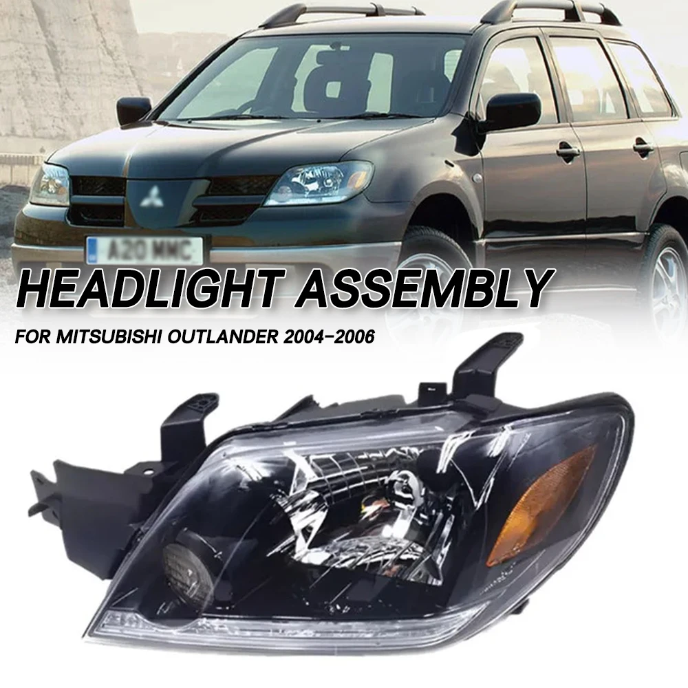 

For Mitsubishi Outlander 2004 2005 2006 Front Bumper Head Light Headlamp Driving Headlight Turn Signal Light