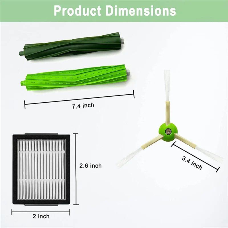 A01M pour pièces de rechange Roomba, pièces de rechange compatibles pour aspirateurs Roomba J7 J7 +/Plus E5 E6 E7 I7 I7 + I3 I4 I6 I6 + I8