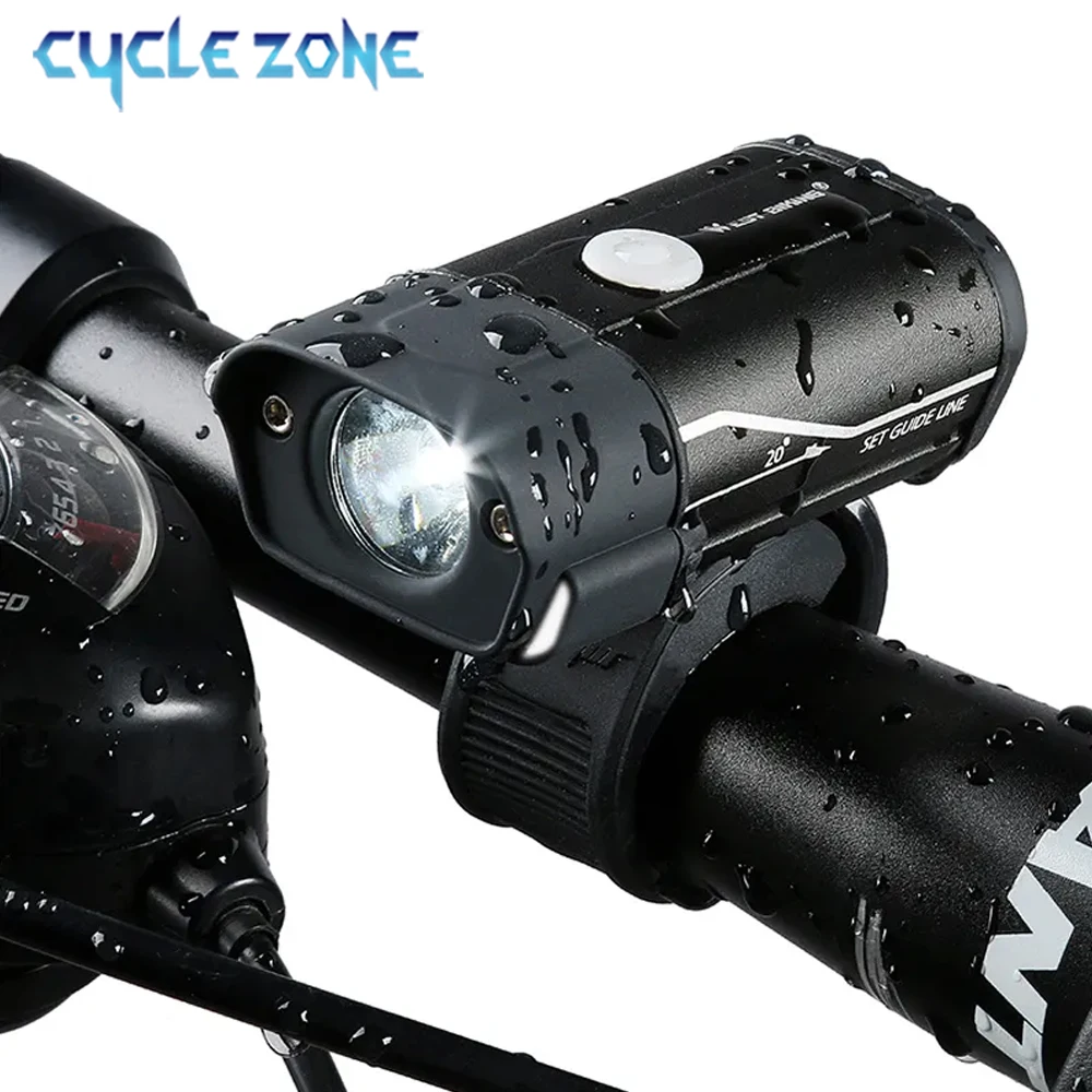 Bike Head Light 5 Modes  Front Lantern Flashlight for Night Safety Cycling USB Rechargeable Headlights LED Lamp Bicycle Light