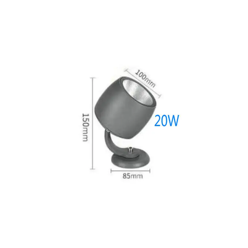 Luz LED para paisajes, decoración impermeable para exteriores, patio, camino, Villa, jardín, bolardo, lámparas de césped