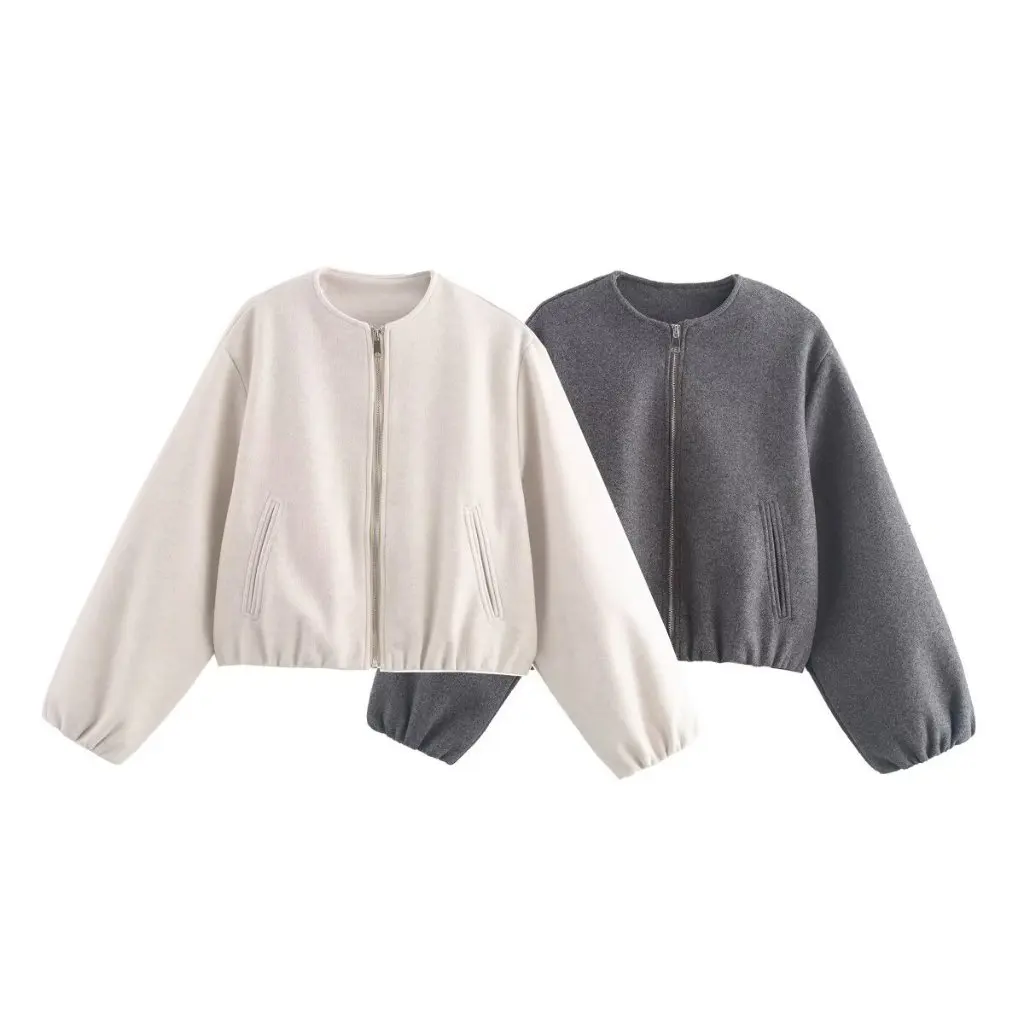 

Women's Autumn Jacket Casual Long Sleeve Top for Ladies Fashionable Streetwear Style