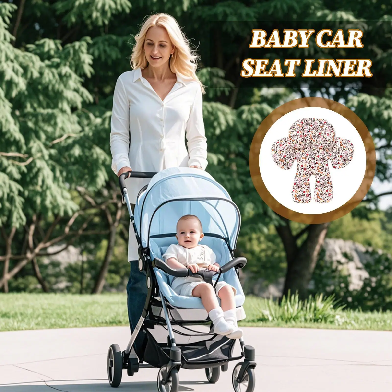 자동차 좌석 삽입 어린이를위한 자동차 좌석 삽입 지원 이동식 머리 지지대 차량용 조절 가능한 높이 보호대 커버 쿠션