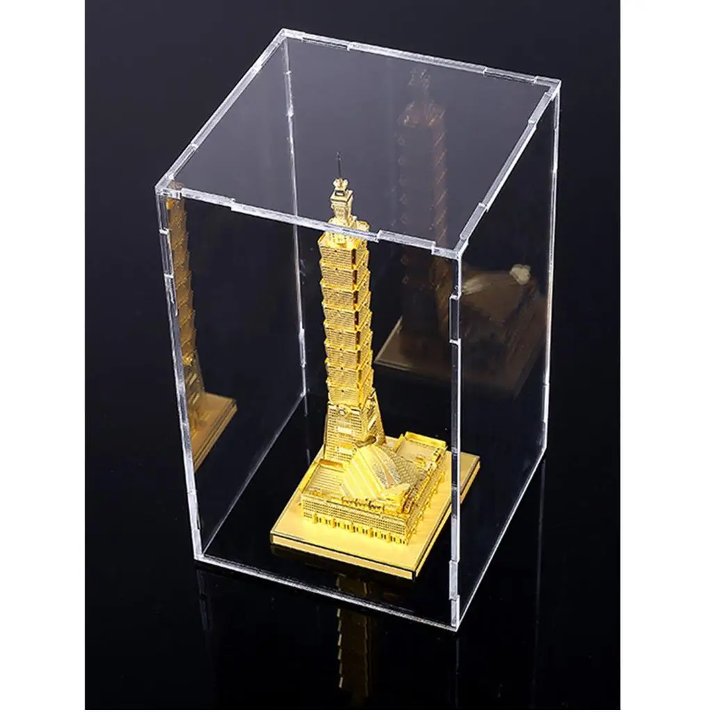 

Transparent Display Case with Base for Figures Model