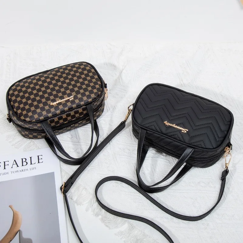 حقيبة كتف عصرية للنساء، حقيبة مربعة صغيرة رائعة بسيطة وأنيقة ومتعددة الاستخدامات، حقيبة يد أنيقة.