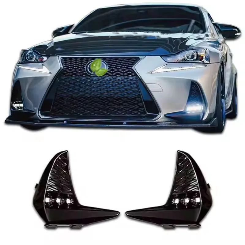 

For 17-20 years Lexus Upgrade LED Fog Lamp Cover Grille Fog Lights Lexus IS200 IS300 Body Kit