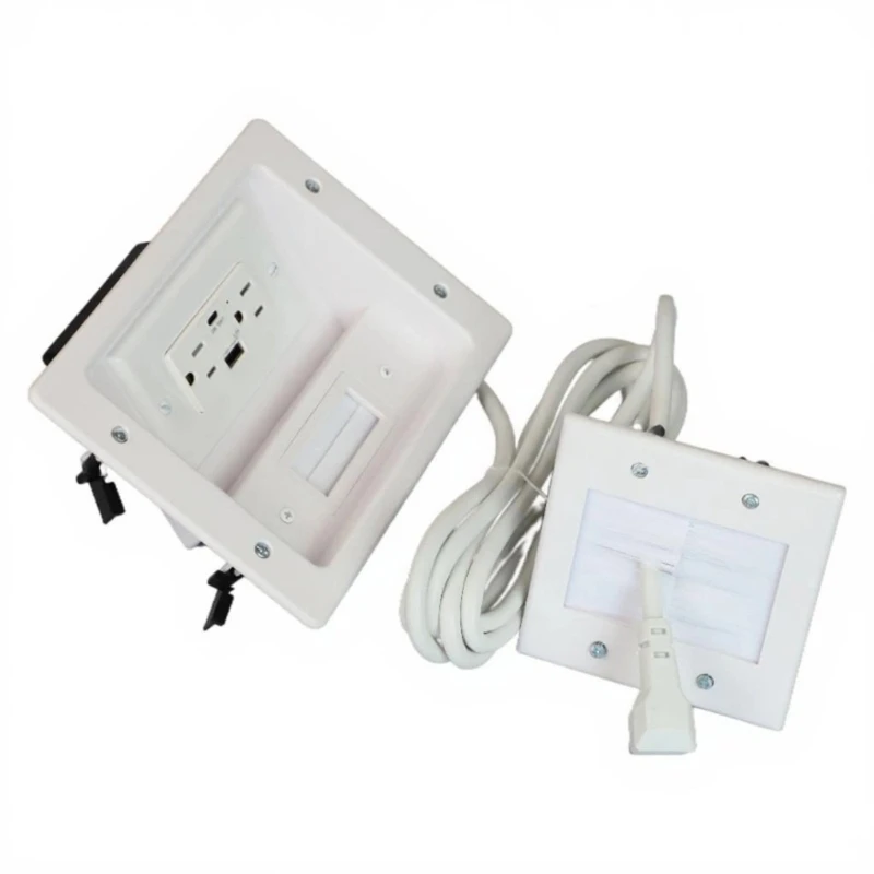 

M5TD Standard Wall Plate Works With Various Connectors