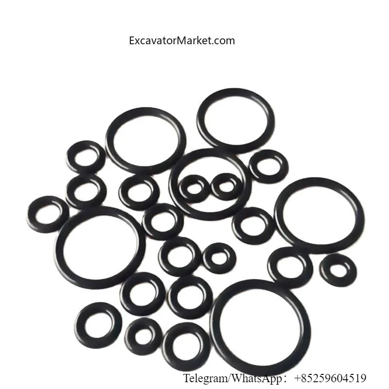 Excavator Accessories Sealing Ring of Excavator For Hitachi EX60/70/200/330/490/690 Oil Seal O-ring Rubber Ring