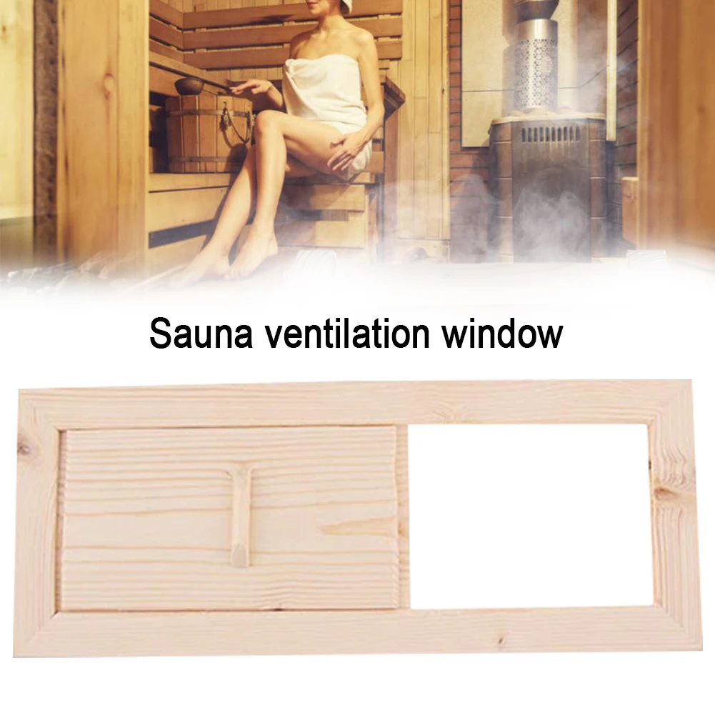 O obturador ajustável da ventilação do banheiro, ventilação lisa do ar da sauna, chuveiro do banheiro do verão, cedro do banho, janela prática da grade, fácil instala