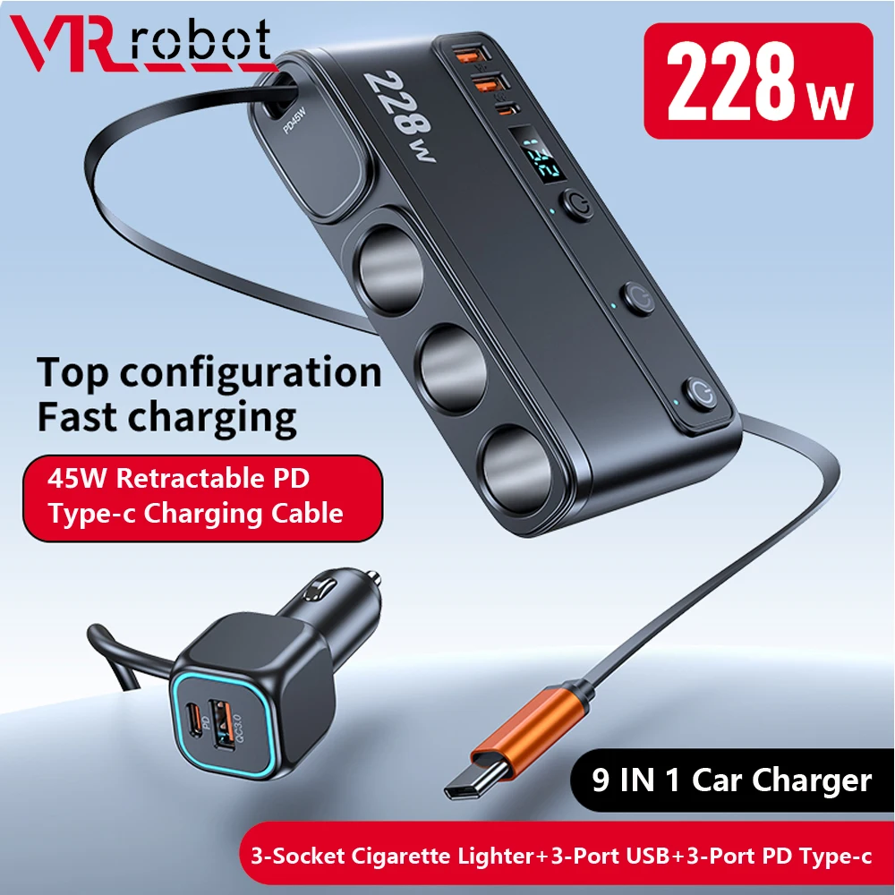 Vr Robot 228W Car C… - image