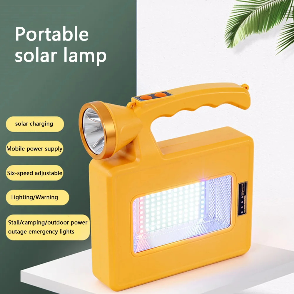 Solar Rechargeable Camping Lights Outdoor Lighting Emergency Lights Ultra Long Life Tent Camping Portable Camping Lights