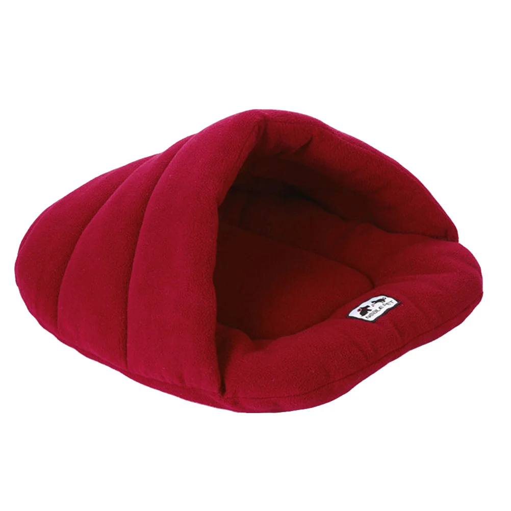 

Thermal Sleeping Bag Pet Cat Nest Bed Mat for Dogs Outdoor Hideaway Cozy Cave Warming