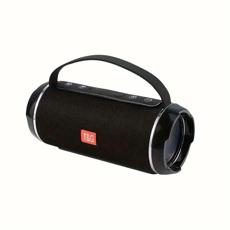 TG116C Tragbarer Outdoor-Lautsprecher, kompatibel mit kabellosen Geräten, niedlicher kleiner Würfellautsprecher, Musikplayer, unterstützt USB/TF/FM-Radio. – Detail 9