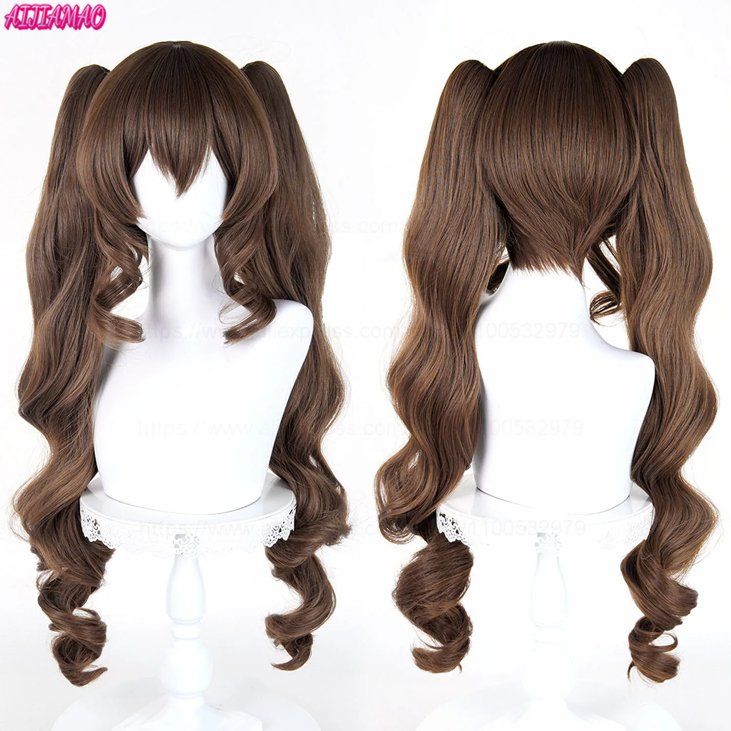 

Gilberta Cosplay Wig Arknights Endfield long brown color Heat Resistant Hair Anime Wigs + Wig Cap